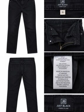 Just Black Black High-Rise Skinny Jeans